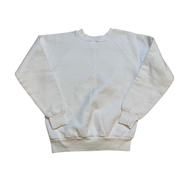 Vintage 90s Kids Vermont Graphic Sking Cows Crewneck Sweatshirt 10/12 M - Picture 2 of 5